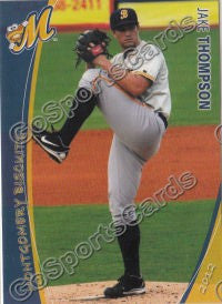 2012 Montgomery Biscuits Jacob Jake Thompson