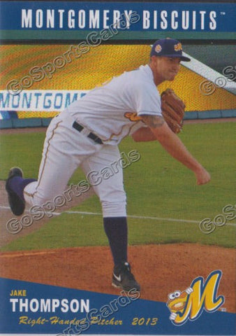 2013 Montgomery Biscuits Jake Thompson