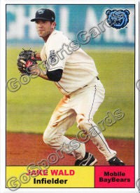 2010 Mobile BayBears Jake Wald