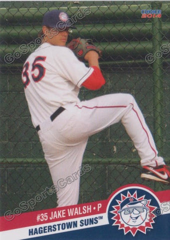 2014 Hagerstown Suns Jake Walsh