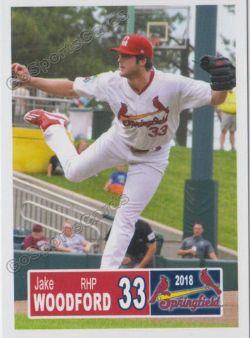 2018 Springfield Cardinals Jake Woodford