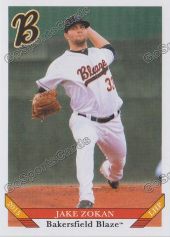 2015 Bakersfield Blaze Jake Zokan