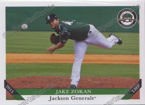 2015 Jackson Generals Jake Zokan