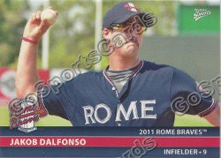 2011 Rome Braves Jakob Dalfonso