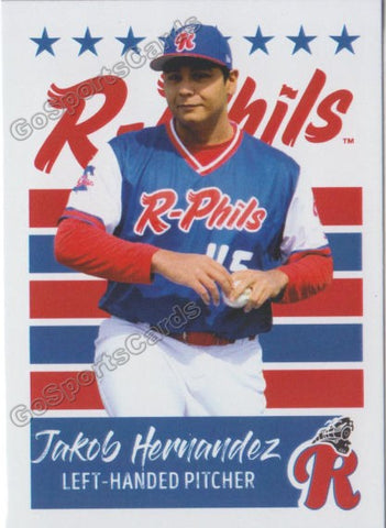 2019 Reading Fightin Phils U3 Jakob Hernandez