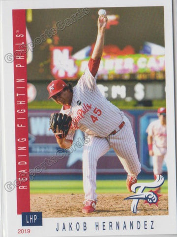 2019 Reading Fightin Phils Update Jakob Hernandez