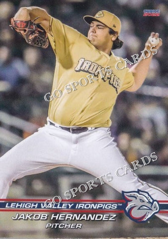 2022 Lehigh Valley IronPigs Jakob Hernandez