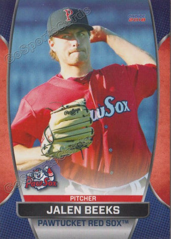 2018 Pawtucket Red Sox Jalen Beeks