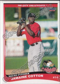 2012 Tri City ValleyCats Jamaine Cotton