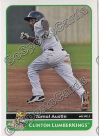 2012 Clinton LumberKings Jamal Austin