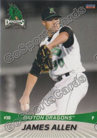 2012 Dayton Dragons James Allen