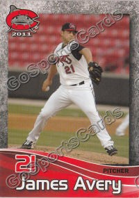 2011 Carolina MudCats James Avery