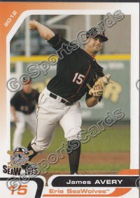 2012 Erie Seawolves James Avery