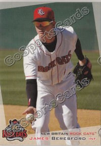 2012 New Britain Rock Cats James Beresford