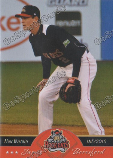 2013 New Britain Rock Cats James Beresford