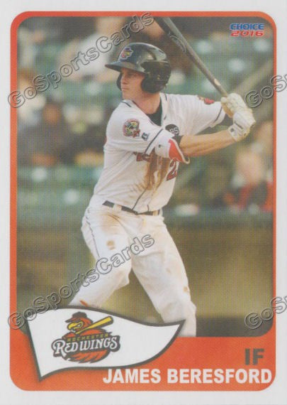 2016 Rochester Red Wings James Beresford