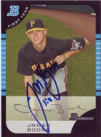 James Boone 2005 Bowman Draft Picks #51 (Autograph)