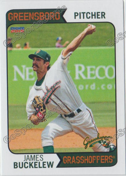 2015 Greensboro Grasshoppers James Buckelew