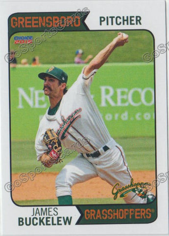 2015 Greensboro Grasshoppers James Buckelew