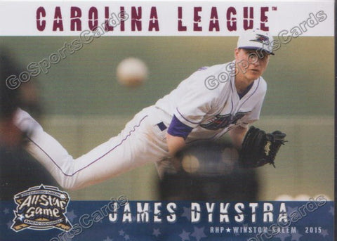 2015 Carolina League All Star James Dykstra