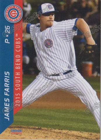 2015 South Bend Cubs James Farris