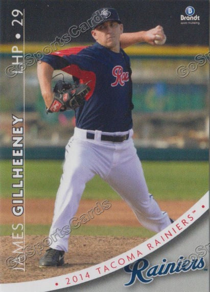 2014 Tacoma Rainiers James Gillheeney