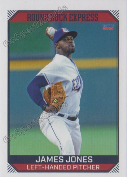 2021 Round Rock Express James Jones