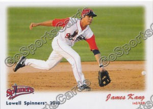 2010 Lowell Spinners James Kang