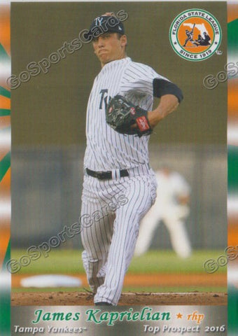 2016 Florida State League Top Prospect FSL James Kaprielian