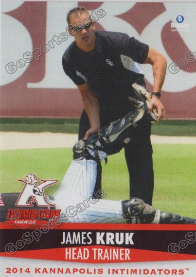 2014 Kannapolis Intimidators James Kruk