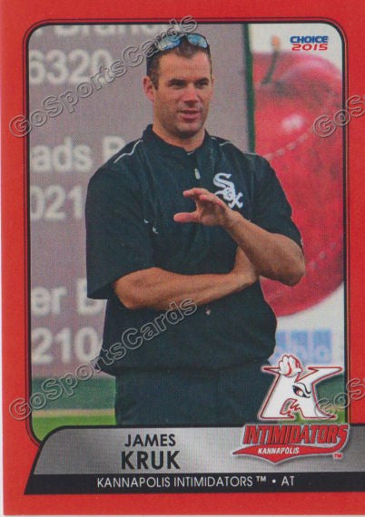2015 Kannapolis Intimidators James Kruk