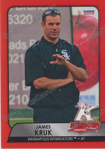 2015 Kannapolis Intimidators James Kruk