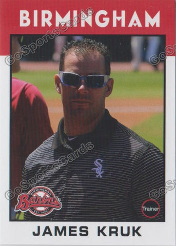 2016 Birmingham Barons James Kruk