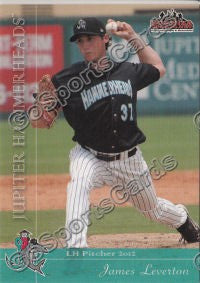2012 Jupiter Hammerheads James Leverton