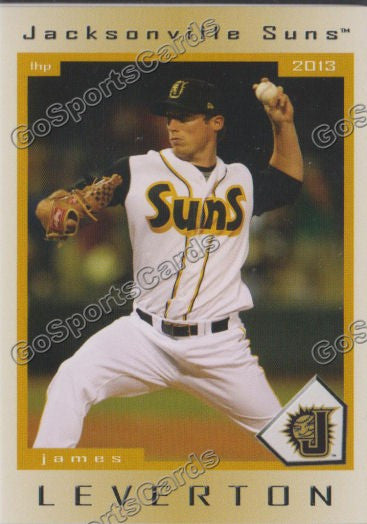 2013 Jacksonville Suns James Leverton