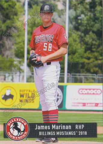 2018 Billings Mustangs James Marinan