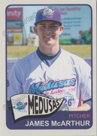 2019 Medusas de Lakewood BlueClaws James McArthur