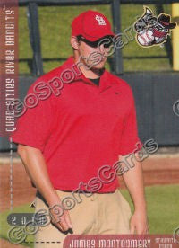 2010 Quad Cities River Bandits James Montgomery
