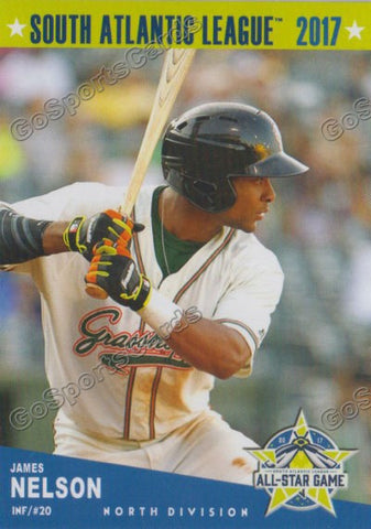 2017 South Atlantic League All Star ND James Nelson