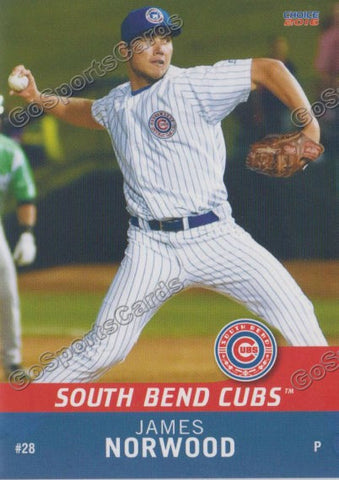 2016 South Bend Cubs James Norwood