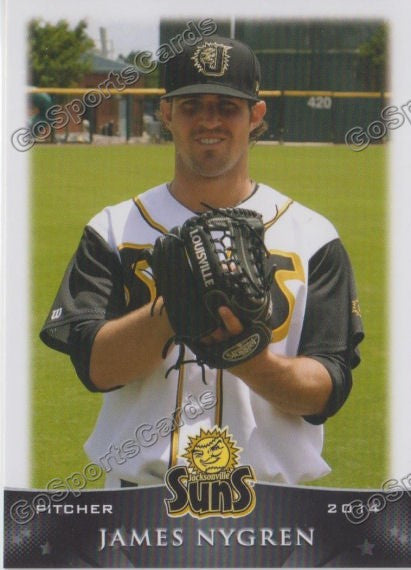 2014 Jacksonville Suns James Nygren