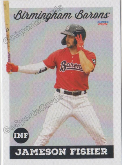 2021 Birmingham Barons Jameson Fisher