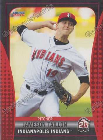 2016 Indianapolis Indians Jameson Taillon