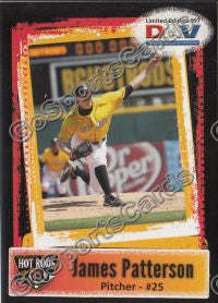 2011 Bowling Green Hot Rods DAV James Patterson