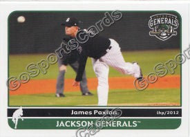 2012 Jackson Generals James Paxton