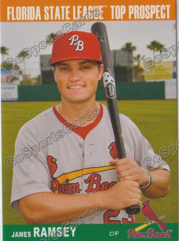 2013 Florida State League Top Prospect FSL James Ramsey