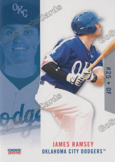 2016 Oklahoma City Dodgers James Ramsey