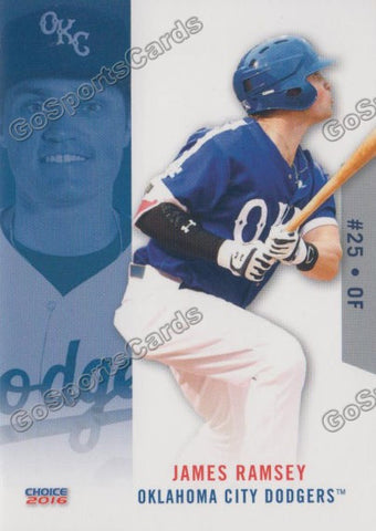 2016 Oklahoma City Dodgers James Ramsey