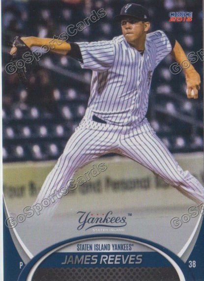 2015 Staten Island Yankees James Reeves