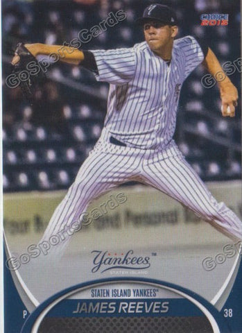 2015 Staten Island Yankees James Reeves